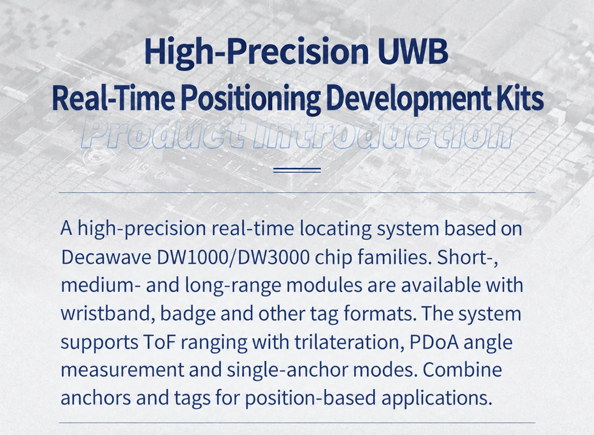 UWB Positioning Technology and Principles